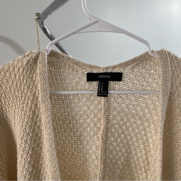 Cream knit cardigan - Picture 3 of 4